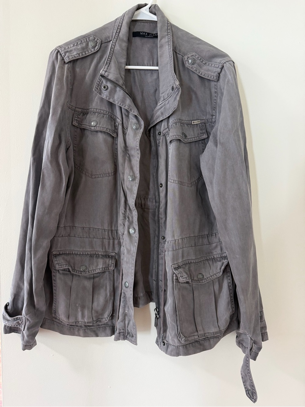 Max Jeans Men's Field Jacket - Gray